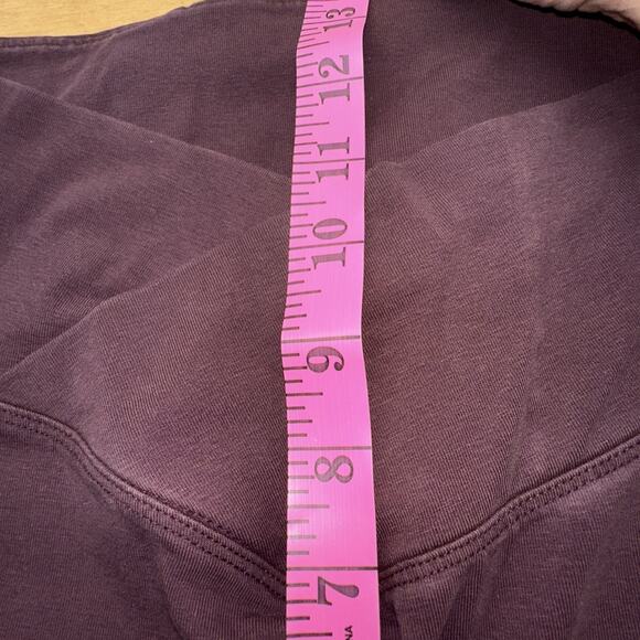Womens Leggings Maroon Size LG Pink victorian secrets active yoga flare leg - Picture 7 of 8